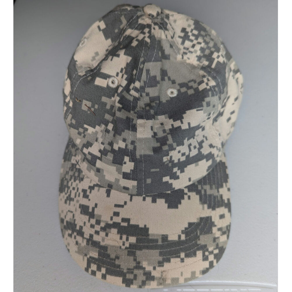 Army Camouflage Dad Hat Adjustable Military BDU Digital Camo America Uniform